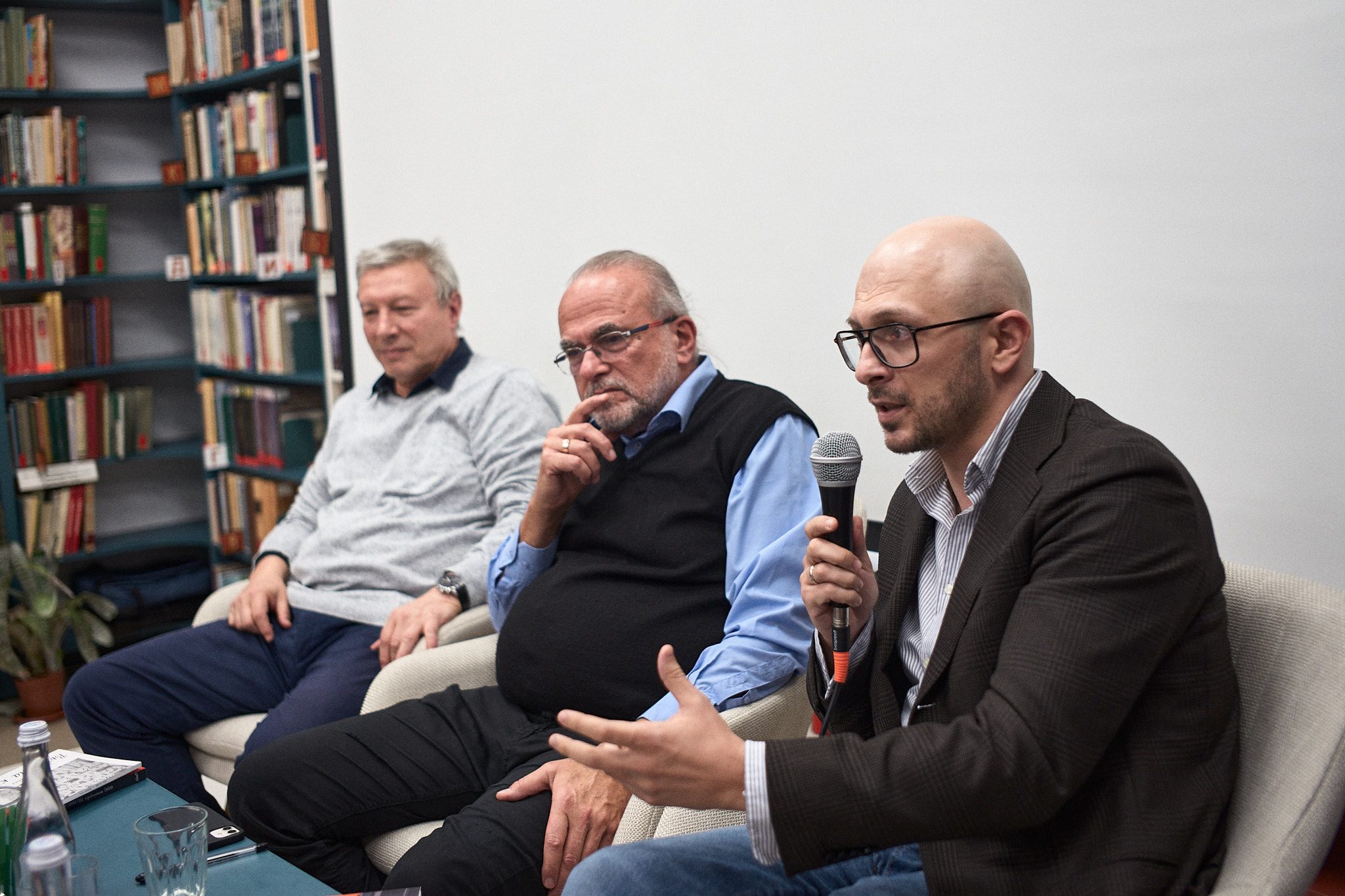 Ivan Landzhev, Vladimir Levchev and Mitko Novkov, 12.11.2025 © Asen Velichkov